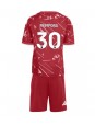 Liverpool Jeremie Frimpong #30 Domácí dres pro děti 2026-27 Krátký Rukáv (+ trenýrky)